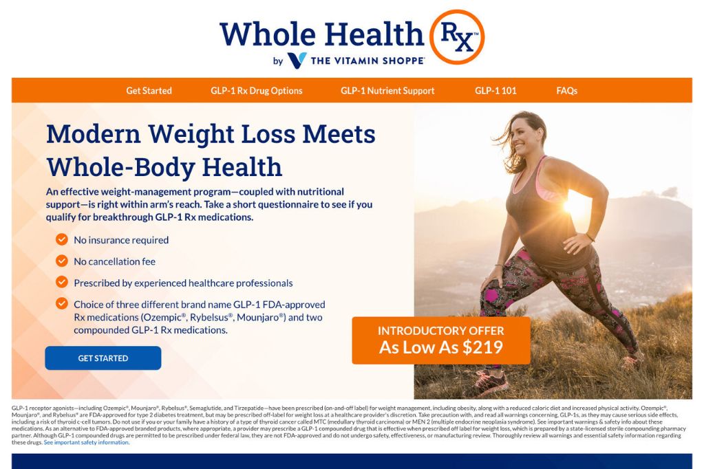 The Vitamin Shoppe Launches Whole Health Rx, Powered By WellSync